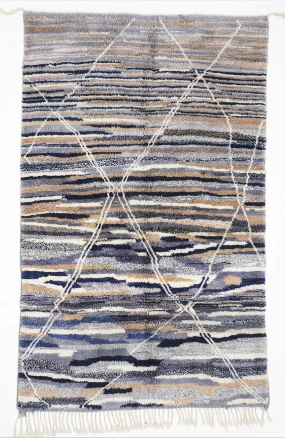 Tapis berbère contemporain XXCV2C S