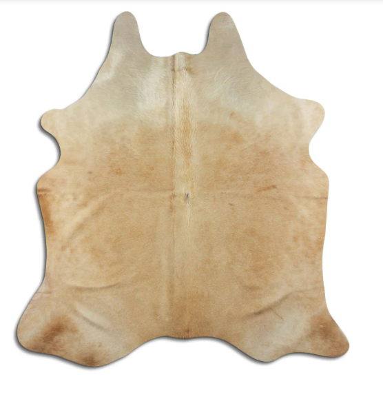 Peau de vache marron L